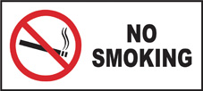 SAFETY SIGN (SAV) | Prohibition - No Smoking